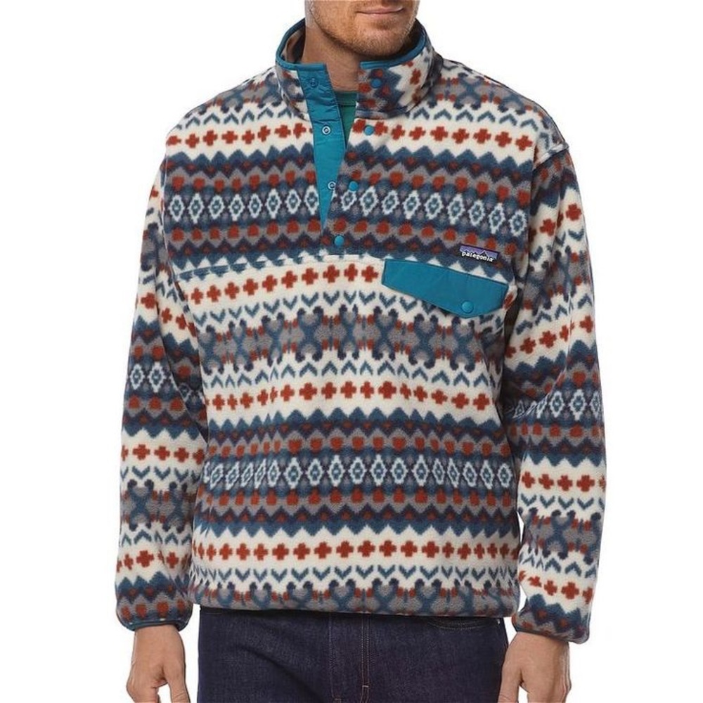 Patagonia New With Tags Synchilla Snap T Fleece Pullover - Picture 1 of 3